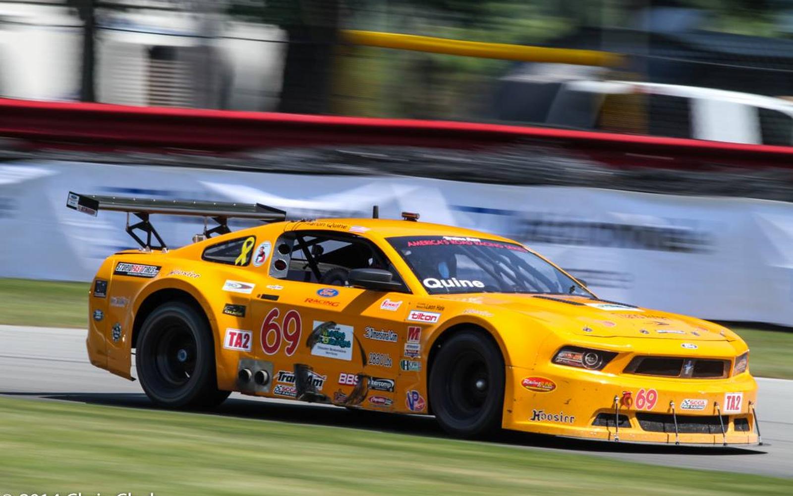 Rookie Aaron Quine Finishes Fifth in Trans Am Debut at Mid Ohio